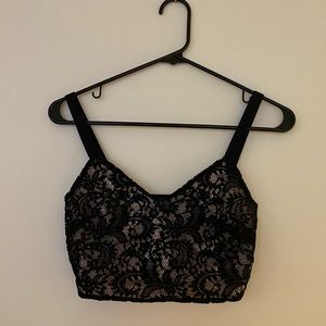 Express Lace Crop Top